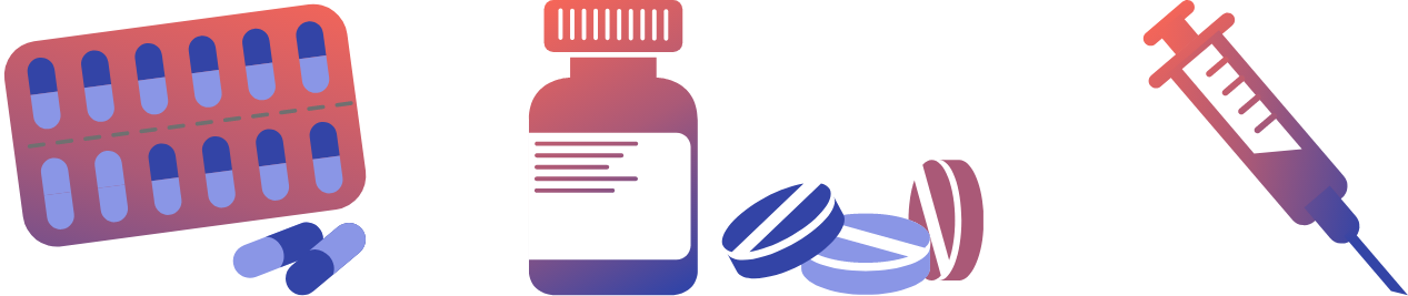 icons of available treatment options