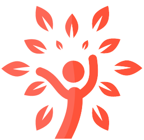 icon indicating living well