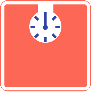 icons displaying a healthy diet, regular physical activity and maintaining a healthy body weight